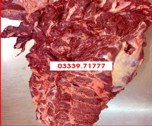 Thịt cổ bò tươi